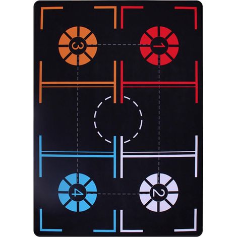 Tapis d'entraînement de basket-ball pour améliorer la flexibilité du pied et améliorer les performances pour une utilisation en intérieur et en extérieur Tapis d'échauffement (1/5)