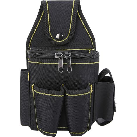 Multi-usage Oxford toile jardinage sac ceinture outillage, pochettes rangement bricoleur électricien tablier pratique.