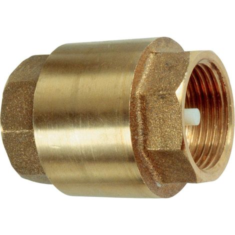 Zwischenventil m.Schließfeder4 3/4'', Messing