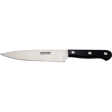 Cuchillo verdulero - 15 cm - Negro