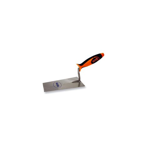 CAZZUOLA MURATORE CAZZUOLE EDILIZIA ACCIAIO PUNTA quadra 180 mm HIT