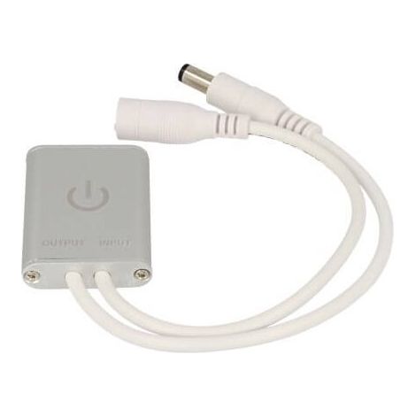Led Dimmer PWM Interruttore A Scomparsa Touch Su Pannello Legno o Vetro Specchio 12V 24V 4A