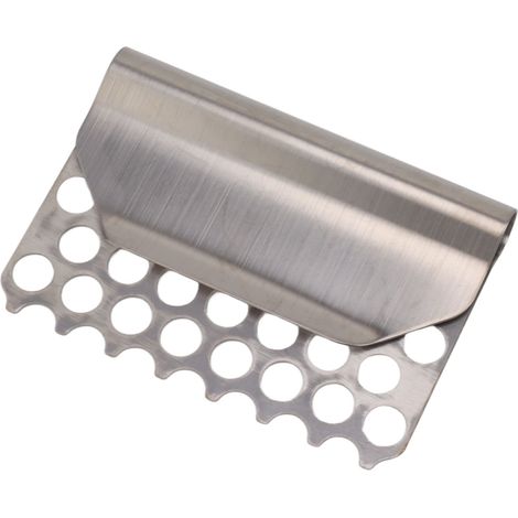 Grille de cuisson pour barbecue, filtre à graisse en acier inoxydable, facile à nettoyer, empêche les aliments de tomber dans le bac. Accessoire pour barbecue. (1/5)
