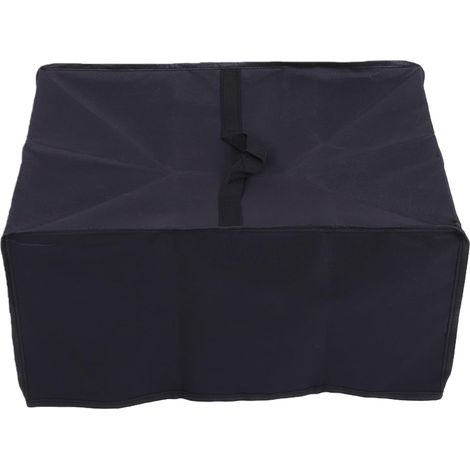 Dustproof lid for slow cooker with handle, black (1/5)