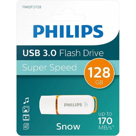 PENDRIVE 128GB PHILIPS SNOW 3.0