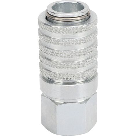 Marhynchus Couplage de Déconnexion Rapide Hydraulique PD242 Série Acier Diagnostic Port COUPPleur 1/8 Taille du Corps 1/4-18 Fil NPTF 2,12 Longueur 6000 PSI avec Vannes à Face Plate. (1/5)