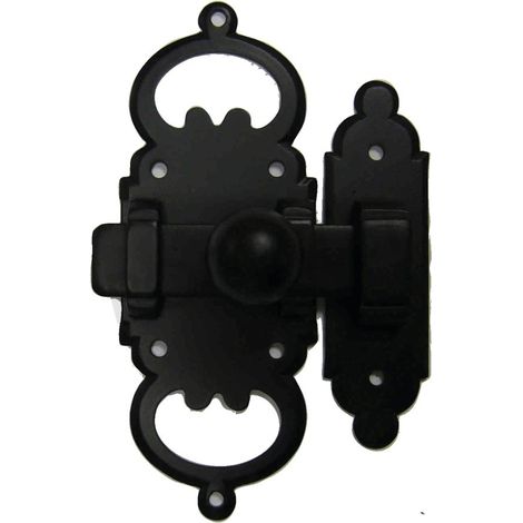 Riegel 682 Eisen schwarz BOUVET 100 x 38 mm - 23339