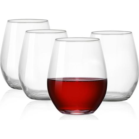 Lot de 4 Verres à Vin en Tritan – Incassables et Élégants