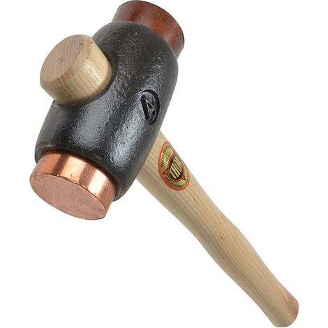 Thor 03-216 216 Copper / Hide Hammer Size 4 (50mm) 2380g THO216