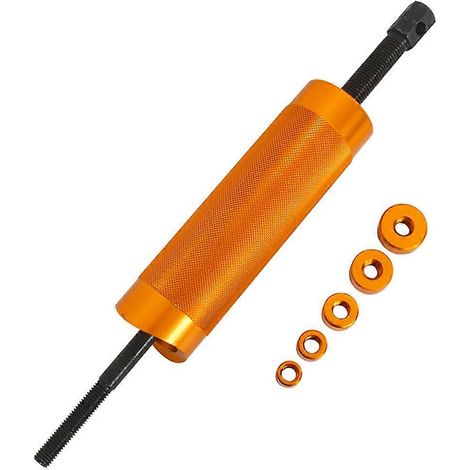 Extracteur d'axe de piston pour piston à jupe complète de moto, outil robuste pour petits moteurs avec 5 adaptateurs (1/5)