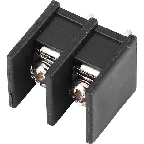 Bornier électrique 50 pièces, pas 7,62 mm, connecteur à 2 bornes pour circuit imprimé, bloc de jonction (1/5)