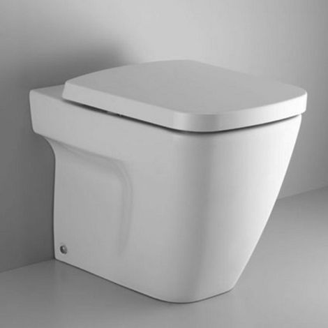 DOLOMITE Mia wc a pavimento a filo muro con sedile codice prod: J437100