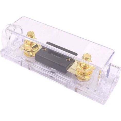 Lot de 2 Porte-fusibles ANL à Coque Transparente et 2 Fusibles ANL 300A 32 VCC pour Système Audio et Vidéo, 300A (1/5)