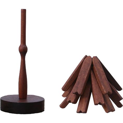 Dessous de plat en bois, pliable, isolant thermique (1/5)