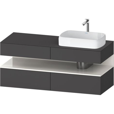 Duravit Collection One Konsolenwaschtischunterbau, 2 Auszüge, 2 (1/2)