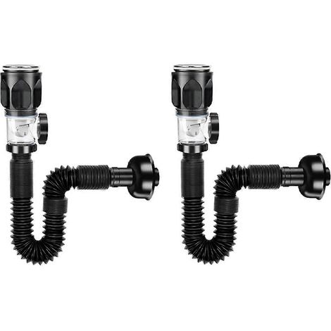Filtre désodorisant rétractable Flip-Sink pour bonde d'évier (lot de 2) (1/5)