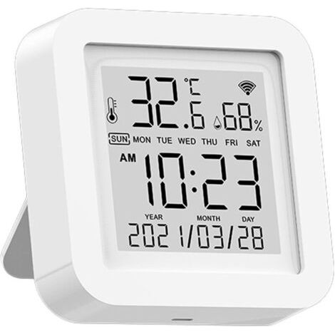 Thermomètre pour réfrigérateur-congélateur, thermomètre sans fil avec 2 capteurs, alarme sonore, min/max. (1/5)