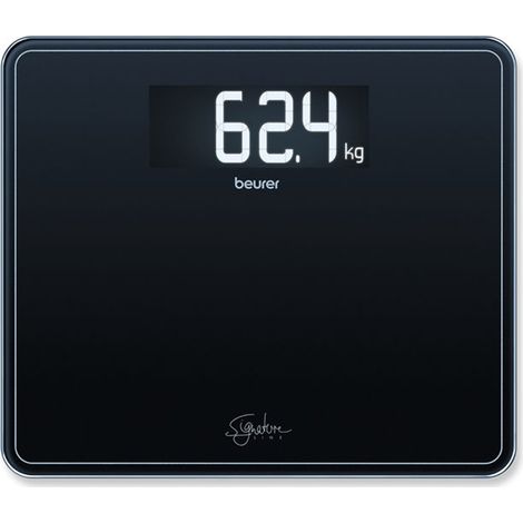 Beurer GS 410 Signature Line Personenwaage 73576 digital Wägebereich (max.)=200 kg Schwarz