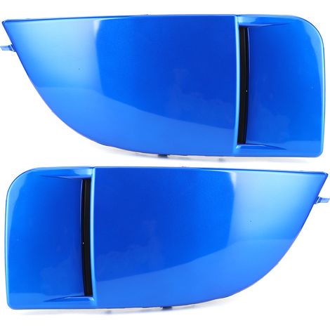 Enjoliveurs et caches de feux antibrouillard avant bleus (paire) pour Subaru Impreza STI WRX modèles 2004-2005 (1/5)