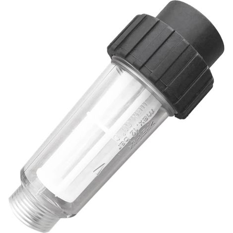 2er-Pack Wasserfilter mit Filtereinsatz für alle Kärcher Hochdruckreiniger mit 3/4"-Wasseranschluss, kompatibel mit Hochdruckreinigern 4.730-059.0 (1/5)