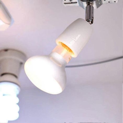 Socle, douille et support de lampe chauffante GETIT compatibles avec les lampes chauffantes pour animaux. (1/4)