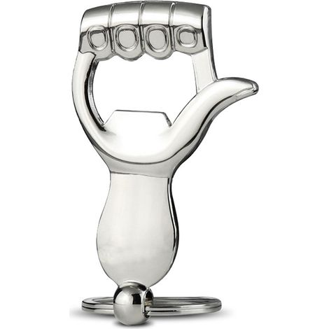 1 Décapsuleur,alliage de zinc,poignée ergonomique,anneau porte-clés,pour extérieur et maison (1/5)