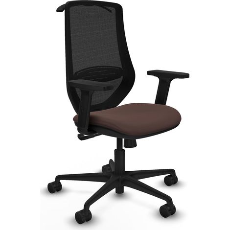 Piqueras y Crespo Mardos Bürostuhl Schwarz Braun