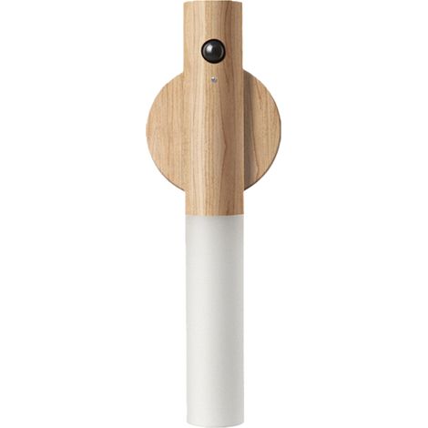 Lámpara de noche de pared con sensor de movimiento, lámpara LED recargable, autoadhesiva y magnética.