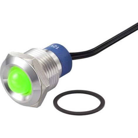 LED-Lampe TC-7495260 grün 12 V DC/AC 1 Stück C426931 (1/5)