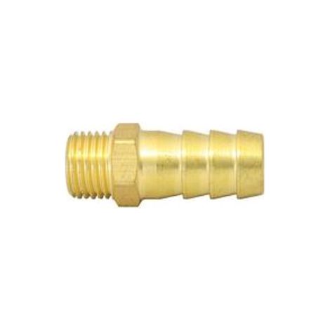 Verbinder für Kompressor Airtool UQ-7 • 1/4", 13 mm, Ms, Außengewinde, für Luft