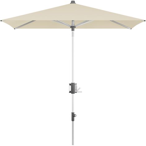 Doppler Sonnenschirm / Mittelmastschirm "Apoll 230 x 150 cm", natur, Bezug 100 % Polyester, Gestell aus Aluminium, 7 kg Sonnenschirm / Mittelmastschirm "Apoll 230 x 150", natur, 230 x 150 cm (1/5)