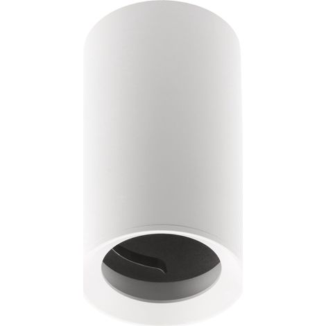 Spot de surface Plafonnier Spot GU10 Rond Aluminium Blanc Lampe de plafond Éclairage intérieur Applique en saillie Downlight Luminaire moderne pour la maison (1/5)