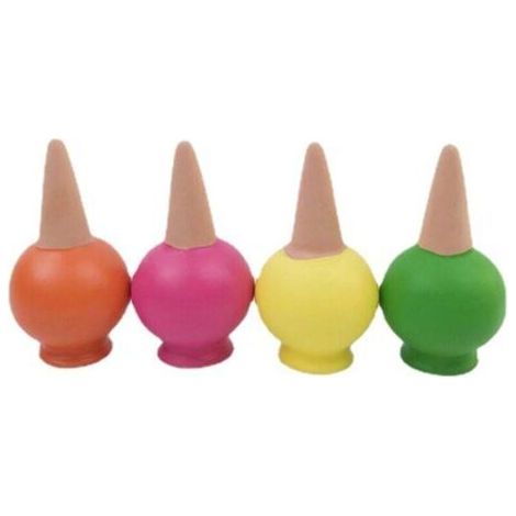 Lot de 8 Arrosage Bouteille, Cône D'arrosage pour Plantes en Terre Cuite, Systeme de l'eau Automatique Piquets d'irrigation Goutte À Goutte pour Plantes d'intérieur d'extérieur en Vacances (1/4)