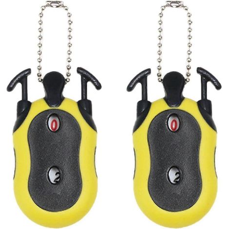 Compteur de coups de golf, clicker manuel pour l'entraînement au golf (2 pièces, jaune) (1/4)