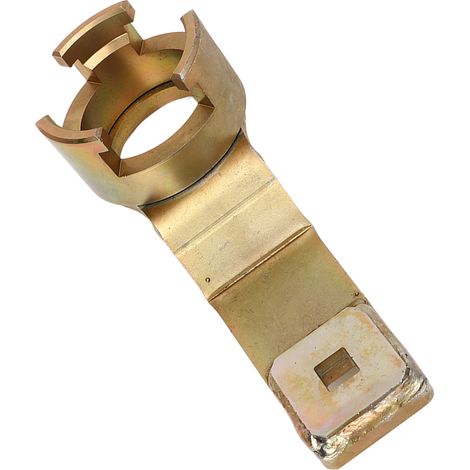 Clé de maintien de poulie de vilebrequin en acier au carbone 999 7128, de remplacement pour Ford Focus 1998-2011 (1/5)