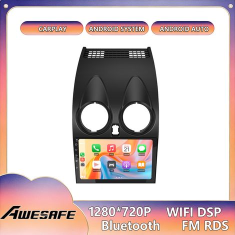 AWESAFE Autoradio Android 13 per Nissan Qashqai J10 (2006-2013) 2GB+64GB 9'' Schermo Touch CarPlay GPS WiFi Bluetooth Android Auto (1/5)