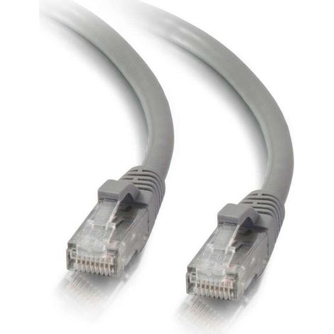 Cables To Go Enhanced Cat5E 350Mhz Snagless Patch Cable - Cable De Interconexión - Rj-45 (M) - Rj-45 (M) - 5 M - (Cat 5E) - Moldeado, Trenzado, Sin Enganche, Forrado - Gris (1/4)