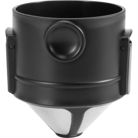 Tragbarer, wiederverwendbarer Edelstahl-Tropffilterhalter für Kaffeemaschinen (1/5)
