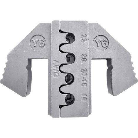 TOOLCRAFT TO-9625893 Matrice di crimpaggio Contatto sigillato Yazaki YES/YESC 0,64x0,64, Terminale Yazaki 7116-1471 0.3