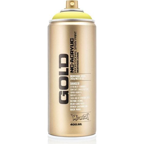 Bombe de peinture - Gold - Acrylique - Butta - G1100 - 400ml - Montana Cans