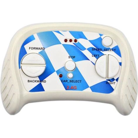 CHOYCLIT Sonstige Autoersatzteile, 2,4-GHz-Bluetooth-Fernbedienung für elektrische Kinderautos, Teile für elektrische Kinderfahrzeuge, weiße Fernbedienung (1/5)