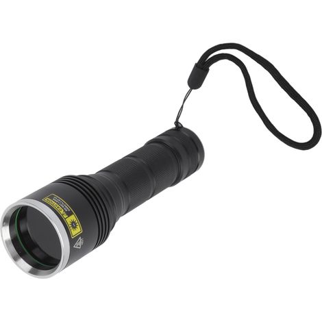 Lampe torche UV 15W 365nm, lumière noire pour détection de faux billets, lichen de chat, résine UV, scorpion (sans piles, commande 15W) (1/5)