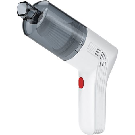1 aspirateur sans fil rechargeable, 5600 Pa, 3 en 1 dépoussiéreur souffleur pompe manuelle, pour voiture clavier bouée (1/5)
