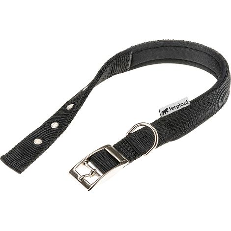 Ferplast Daytona C Collare in Nylon per Cani 20mm x 43cm Nero