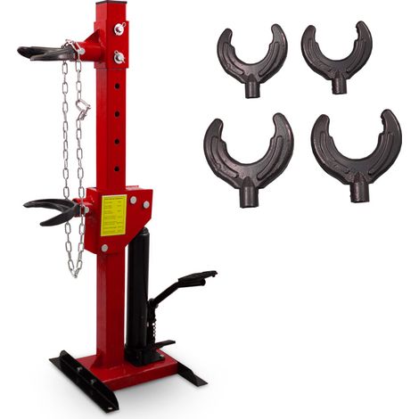 Bituxx 3T KFZ Werkzeug Hydraulischer Federspanner Federbeinspanner Federbein Spanner Rot (1/5)