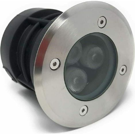 Faretto Calpestabile Incasso Segnapasso Led 3 W Luce 6500k 3000k 4000k Es08-3