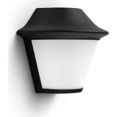 Wandleuchte Aussen PHILIPS Serres Schwarz (1/5)