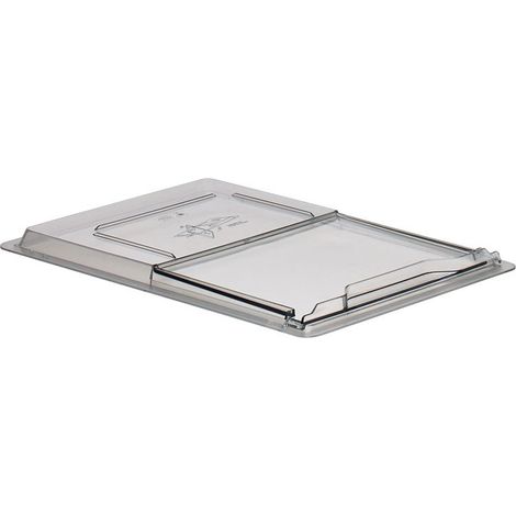 Couvercles Coulissant - 66 x 45.7 cm - Transparent - Lot de 6 - Cambro