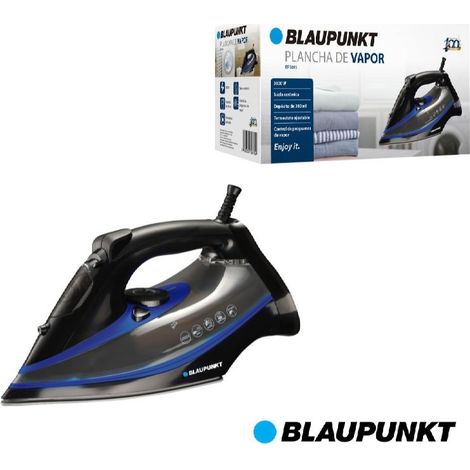 PLANCHA DE VAPOR BLAUPUNKT 3000W SUELA CERAMICA 380ML CONTROL VAPOR