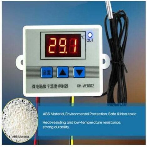 Controleur De Temperature Numerique Intelligent, Avec Sonde, 220V